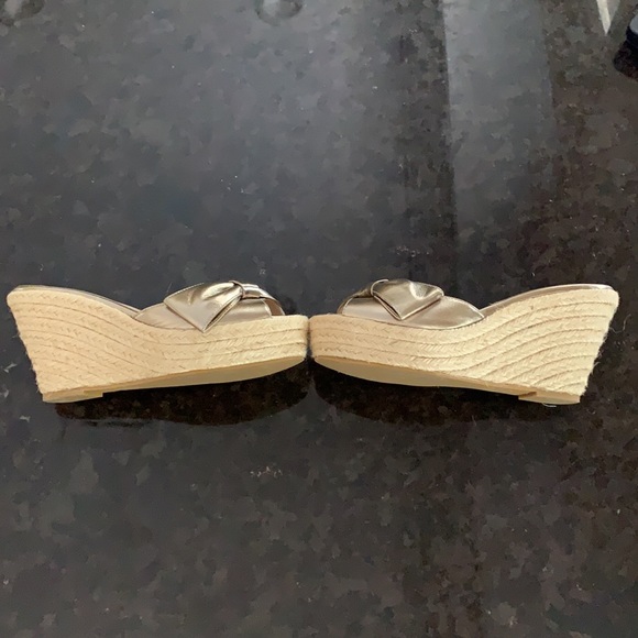 Valentino Garavani Mena Bow Espadrille Wedges - Picture 7 of 11